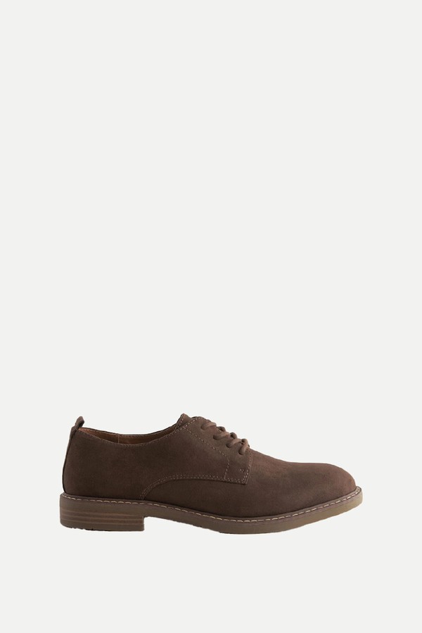 Suedette Derby Shoes