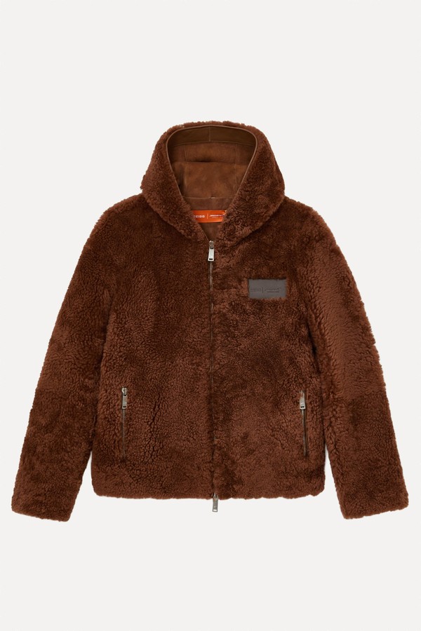 Arko McLaren Racing Shearling Hooded Jacket Unisex-Fit