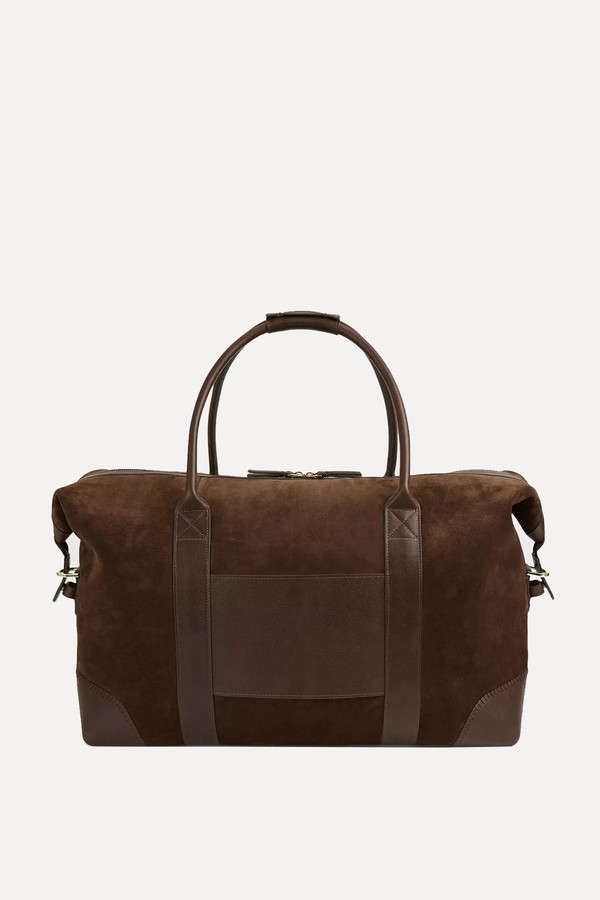 The Suede Weekend Bag from London Velvet