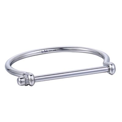Silver Screw Cuff Bracelet  from Opes Robur