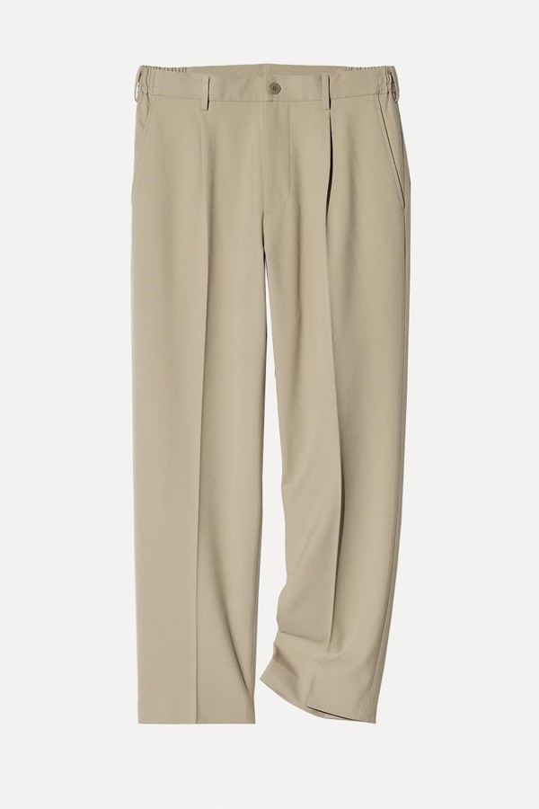 Pleated Wide Trousers from Uniqlo