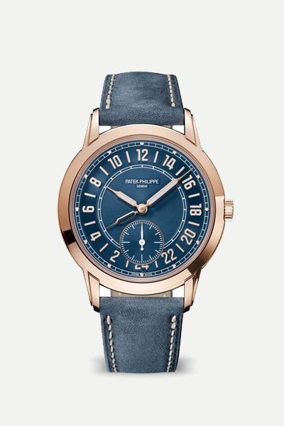 Calatrava 24-Hour Display Travel Time Watch from Patek Philippe