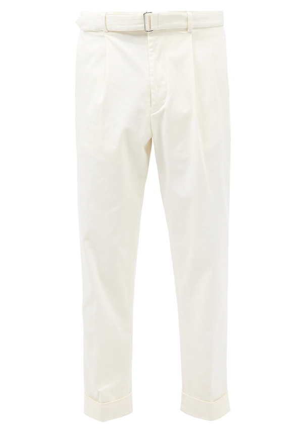Hugo Belted Cotton-Blend Trousers  from Officine General