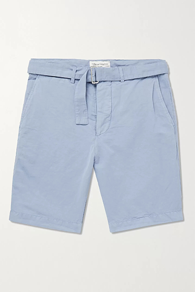 Julian Slim Fit Garment Dyed Shorts from Officine Générale