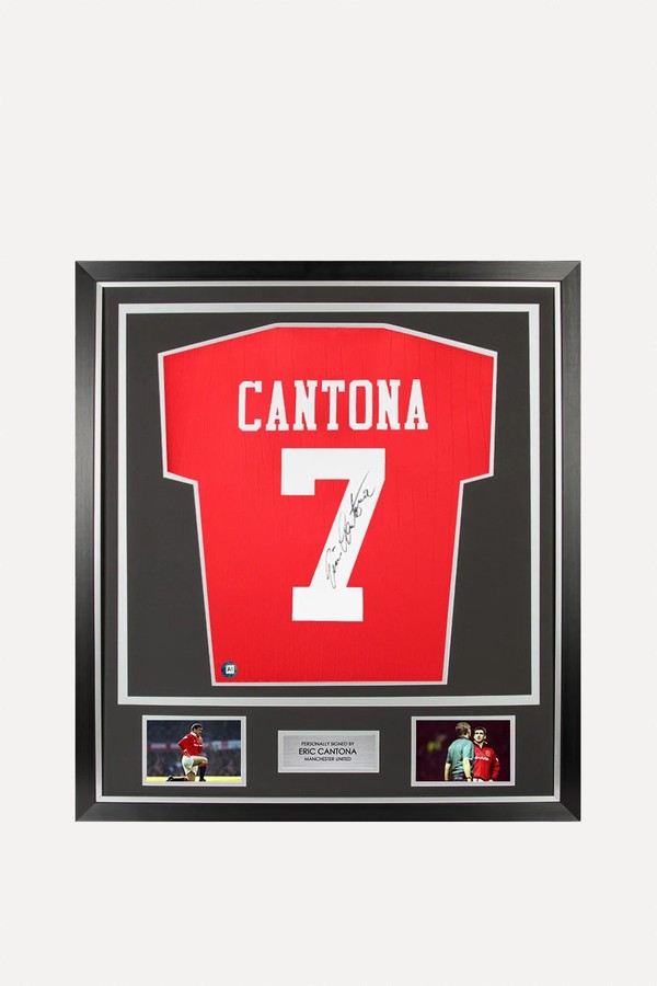 Framed Eric Cantona Signed Manchester United Shirt  from A1 Sporting Memorabilia