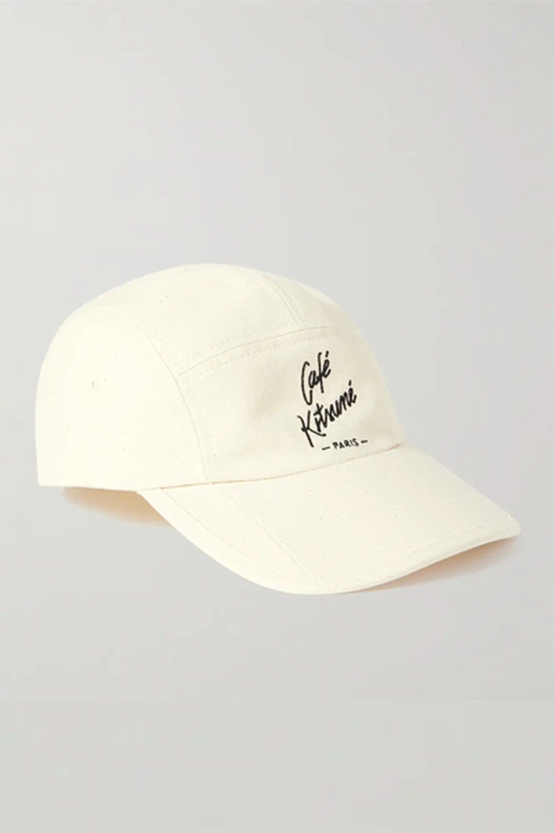 Logo-Embroidered Cotton-Blend Twill Baseball Cap from Café Kitsuné