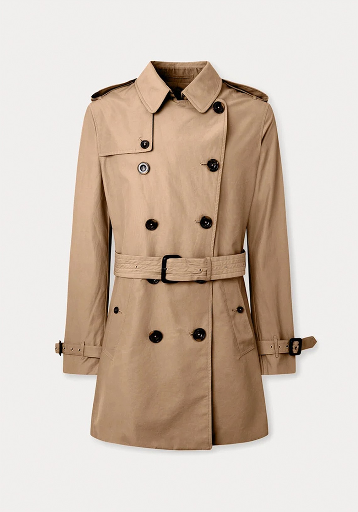 Cotton Nylon Trench Coat from Hackett