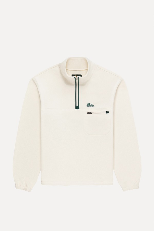 Unisphere Quarter Zip Fleece Pullover from Aimé Leon Dore