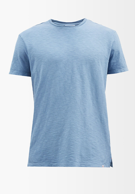 Sammy Garment-Dyed Cotton-Slub T-Shirt from Orlebar Brown