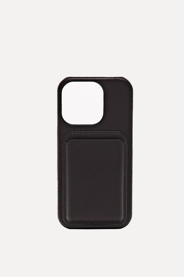 Nappa Leather iPhone 16 Pro Case from Massimo Dutti