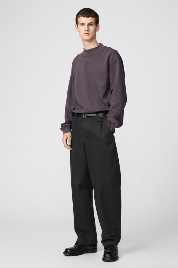 Wide Chino Trousers