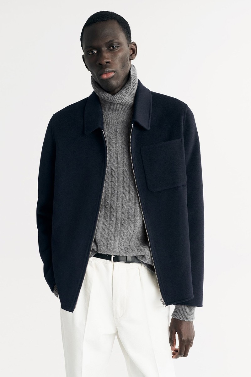 Wool & Cashmere Overshirt from Soft Goat