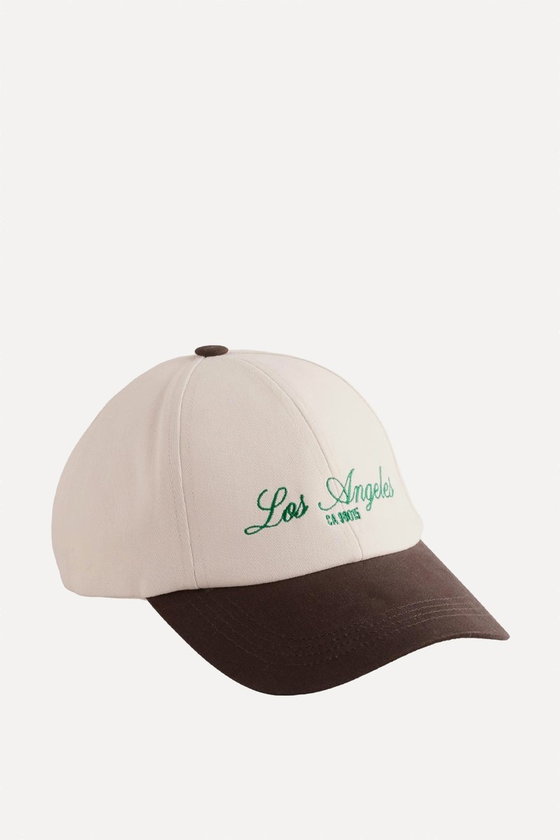 Cap With Embroidery