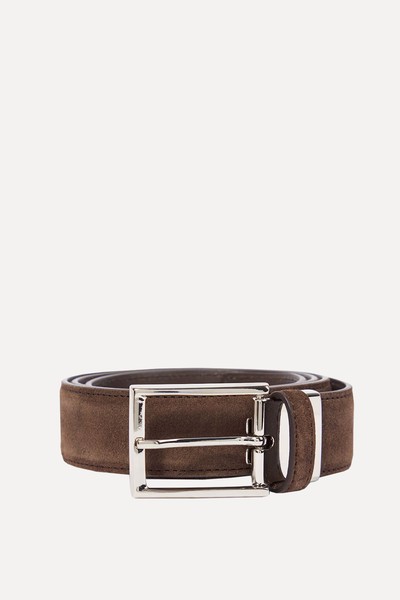 Suede Belt from Canali