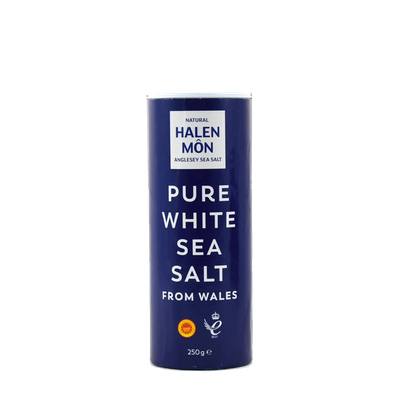 Organic Pure White Sea Salt   from Halen Mon 
