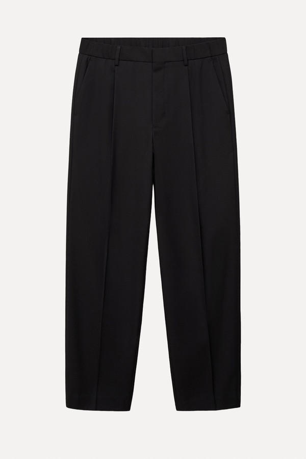 Relaxed-Fit Suit Trousers With Pleats