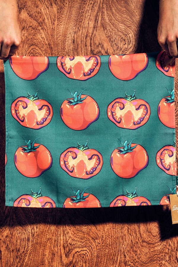 Tomato Tea Towel from Farmer J