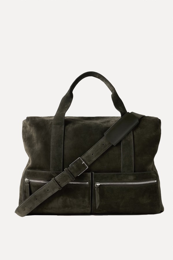 Racer 53 Suede Weekend Bag from Métier