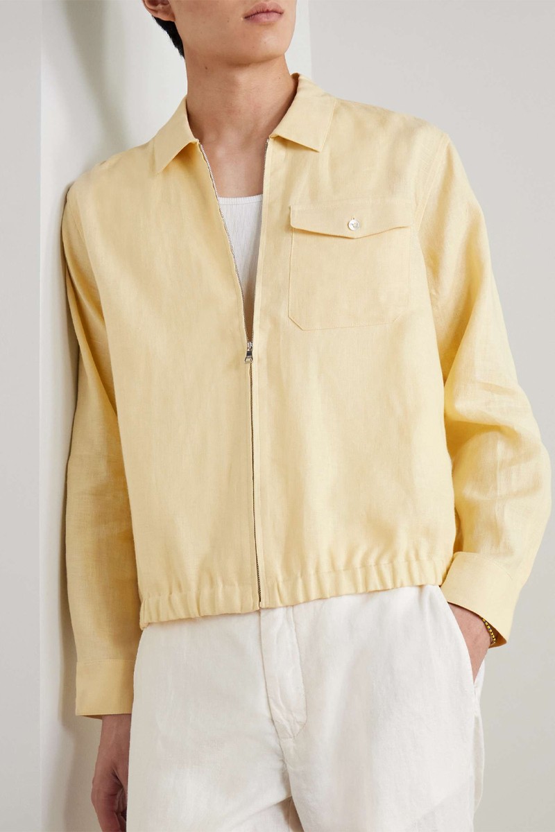 Linen Shirt Jacket