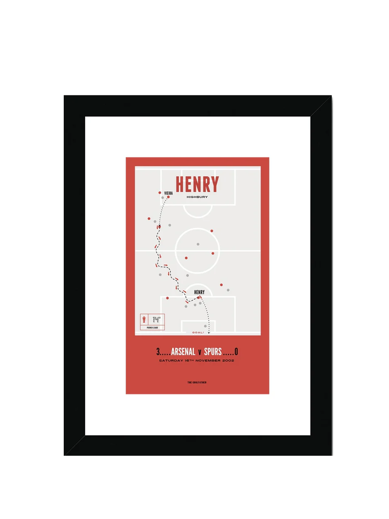 Henry Vs Spurs Print 