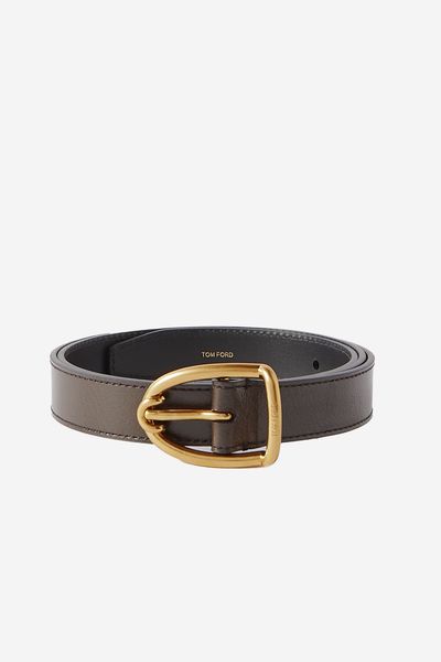 3cm Full-Grain Leather Belt from Tom Ford