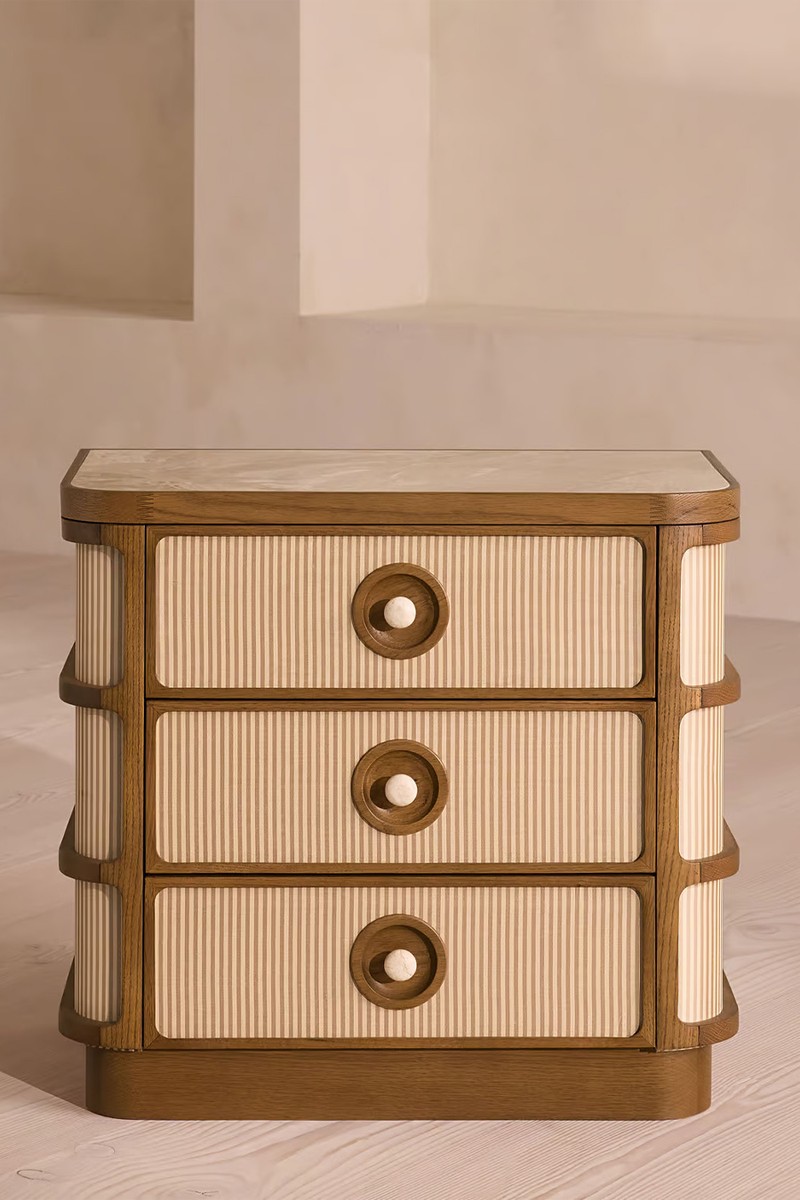 Cora Bedside Table from Soho Home