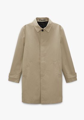 Cotton Trench Coat from Zara
