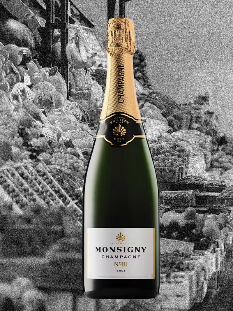 Champagne Brut from Veuve Monsigny