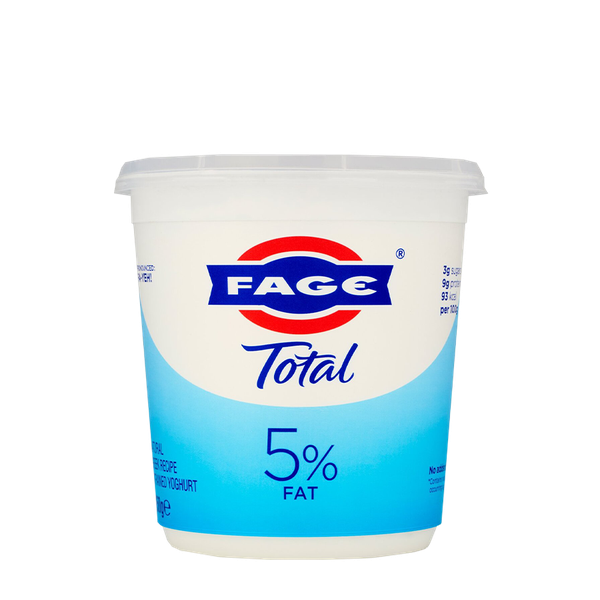 Total 5% Fat Natural Greek Yoghurt from FAGE