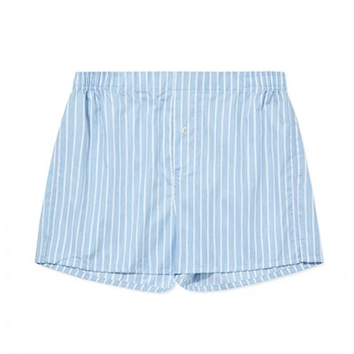 Boxer Shorts - Blue Stripe from Hamilton and Hare