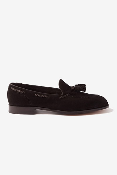 Belgravia Tasselled Suede Loafers from Edward Green