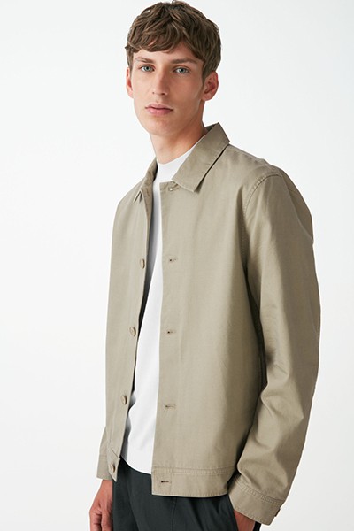 Organic Cotton-Hemp Mix Overshirt