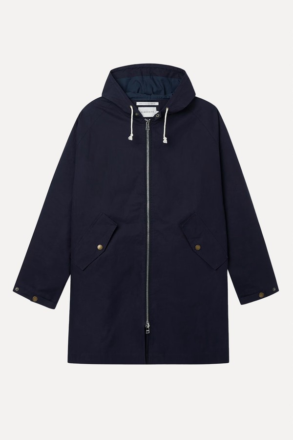 Pure Cotton Lightweight Hooded Raincoat from Marks & Spencer