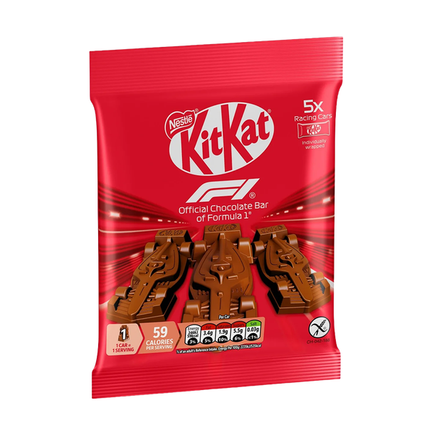 F1 Chocolate Car Figure Multipack from KitKat