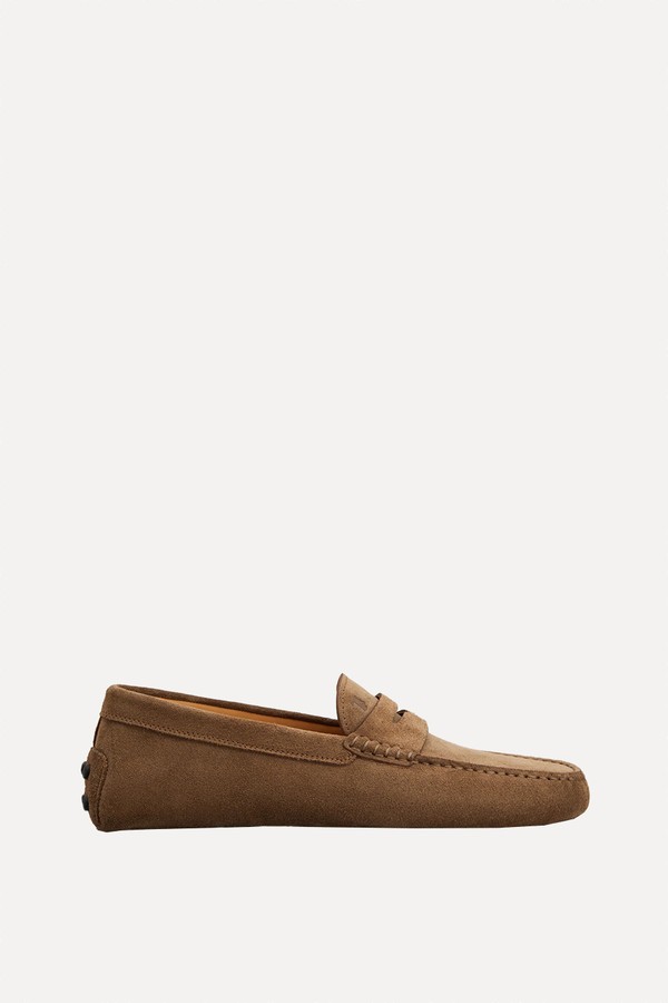 Suede Gommino Loafers