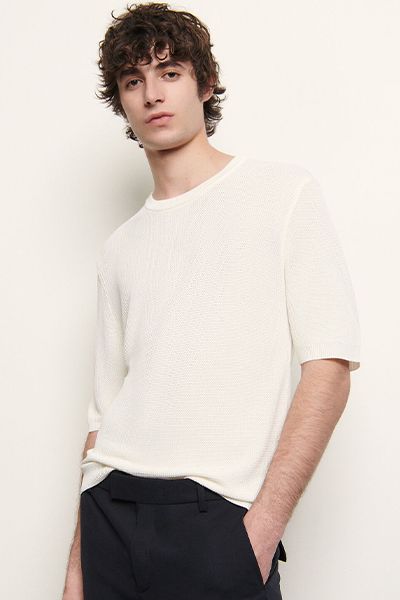 Fancy Knit T-Shirt