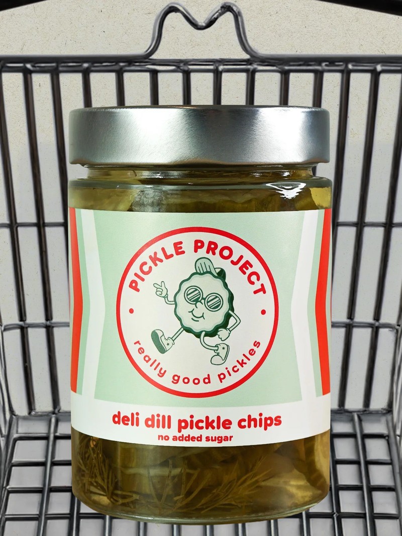 Deli Dill Pickle Chips from Pickle Project