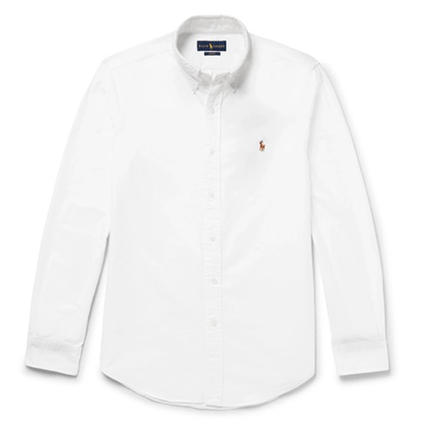 Slim Fit Cotton Oxford Shirt from Polo Ralph Lauren