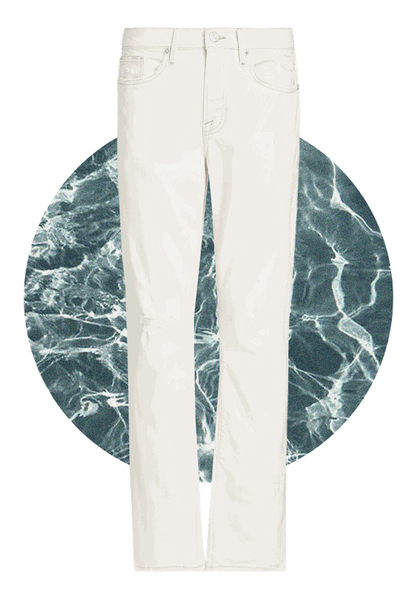 L'Homme Slim-Fit Distressed Denim Jeans from Frame