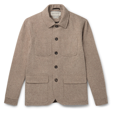 Brushed-Wool Jacket from Oliver Spencer