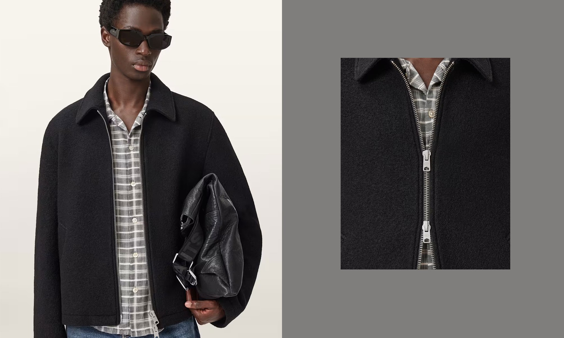 Celeste Cropped Wool Jacket