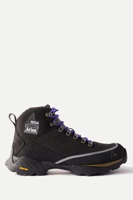 Andreas Nubuck Hiking Boots from Aries X Roa