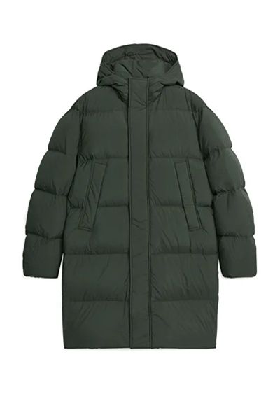 Long Down Puffer Jacket