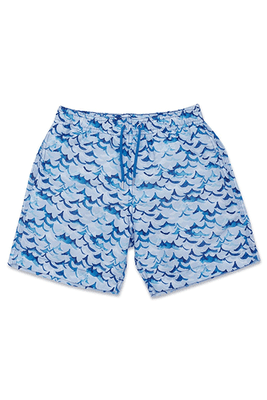 Inky Wave Swim Shorts