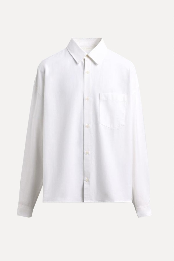 Oversize Fit Oxford Shirt from Zara