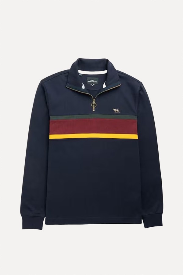 Chesterfield Australian Cotton Quarter-Zip Sweatshirt from Rodd & Gunn