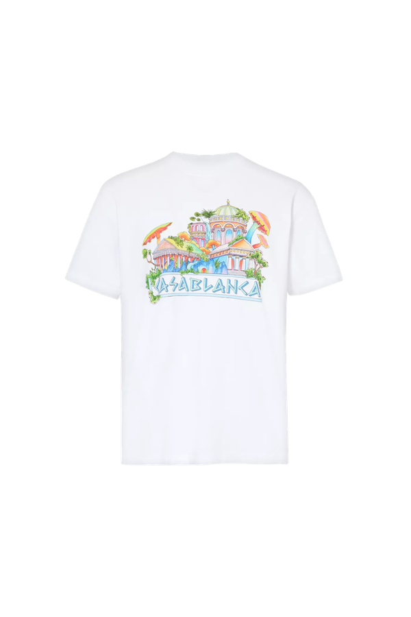 Knowledge Graphic-Print Relaxed-Fit Organic Cotton-Jersey T-Shirt from Casablanca