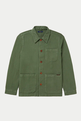 Barney Organic Cotton-Twill Jacket from Nudie Jeans 