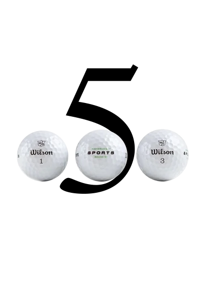 HS Sports 12 Golf Balls from Wilson x Highsnobiety