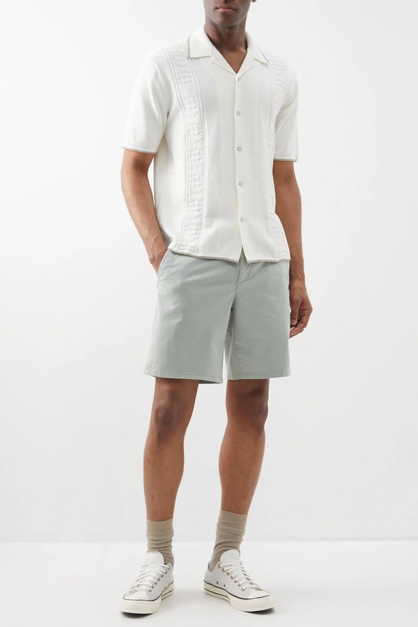 Perry Cotton-Blend Twill Shorts from RAG & BONE